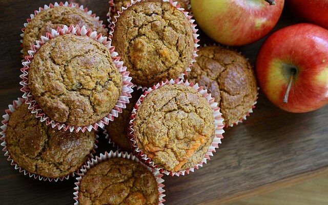 Apfel-Muffins