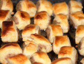 Mini Vegan Sausage Rolls