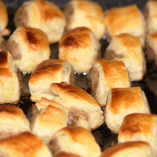 Mini Vegan Sausage Rolls